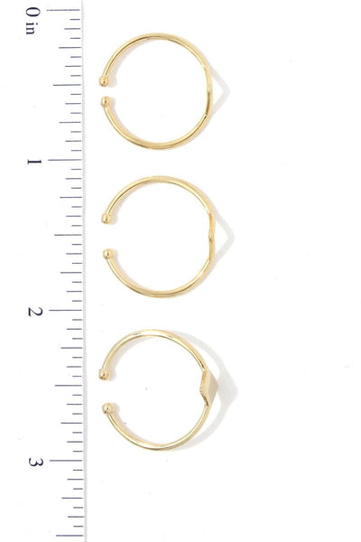 Metal Open Ring