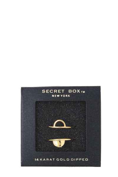 Half Circle Metal Ring