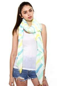 Striped Oblong Scarf