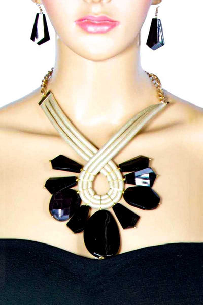 Milky Stone Necklace