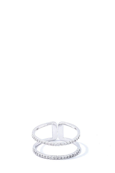 Chic Princess Rhinestone Zirconia Ring