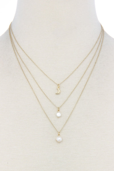 Sexy Chic Pearl 3 Layer Necklace