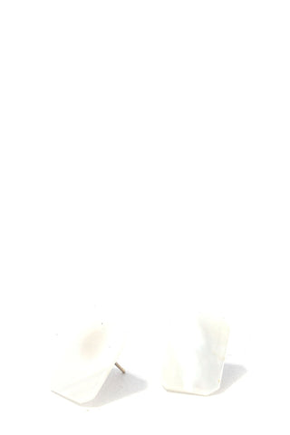 Rectangular Shape Post Earring
