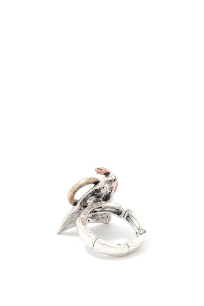 Triangular Shape Stretch Ring
