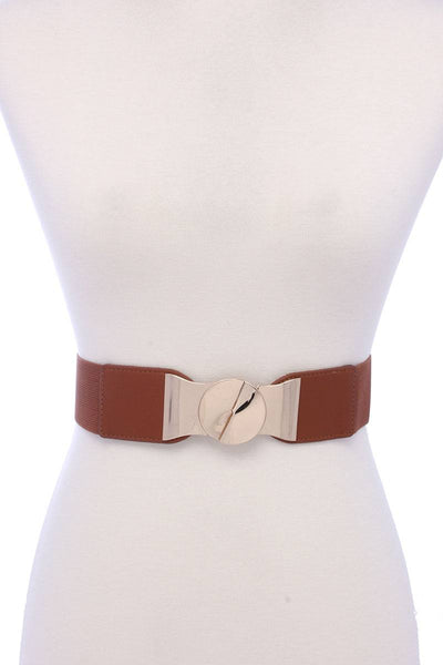 Pu Leather Elastic Belt