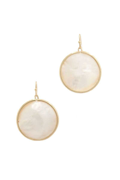 Circle Drop Earring