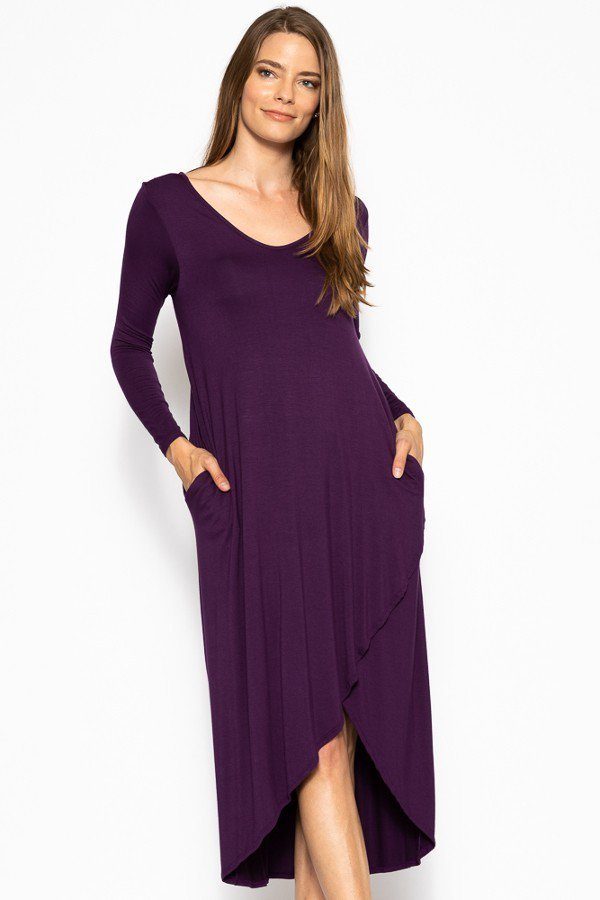 Long Sleeve Maxi Dress
