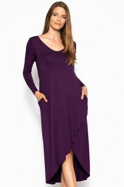 Long Sleeve Maxi Dress