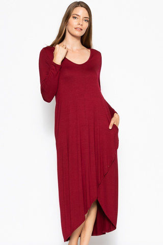 Long Sleeve Maxi Dress