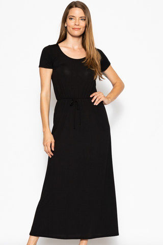 Short Sleeved Maxi Dress