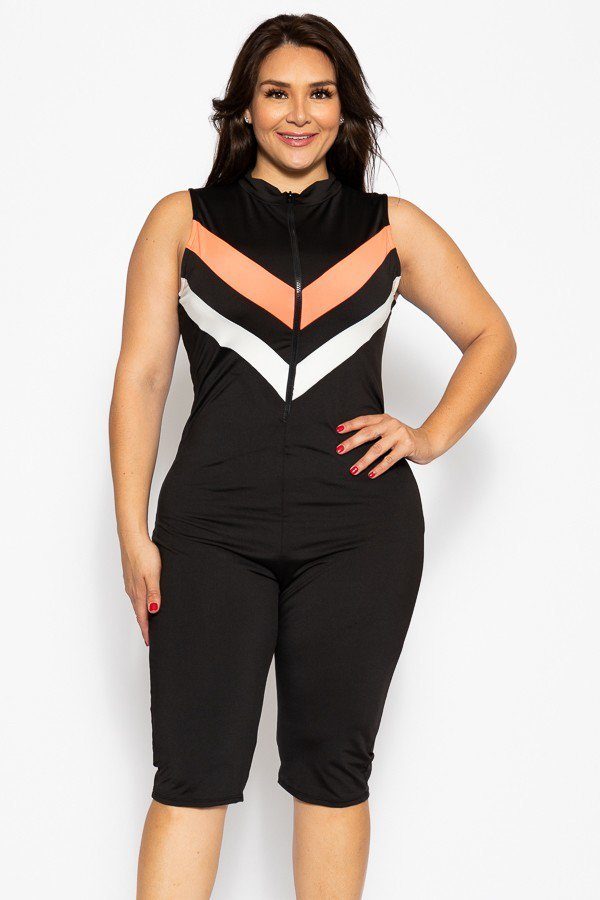 Sleeveless Bodycon Romper