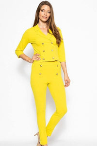 Classic Pant Suit Set