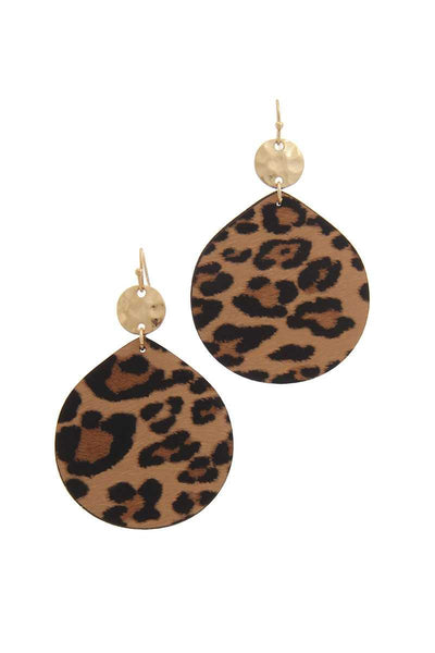 Double Circle Drop Earring