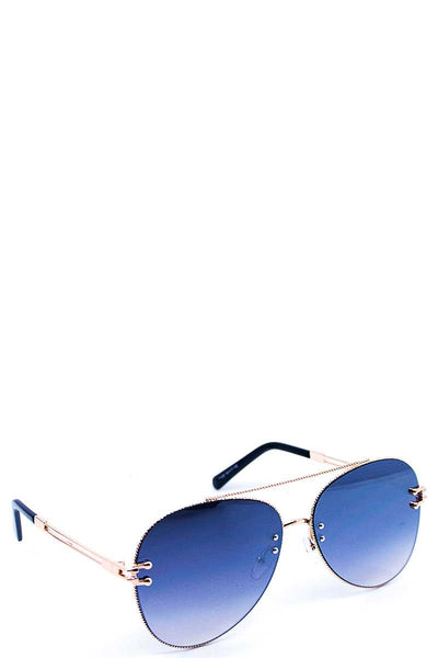 Chic Stylish Aviator Color Sunglasses