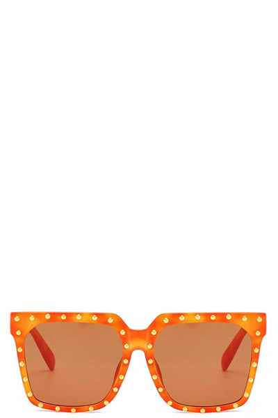 Designer Studded Poly Carbonate Sunglasses