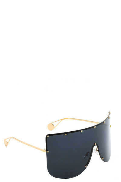Stylish Star Accent Tint Sunglasses