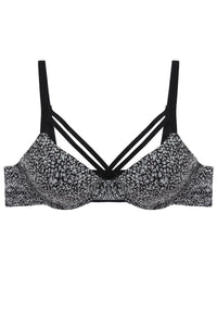 Caged Plunge Bra W/ Underwire