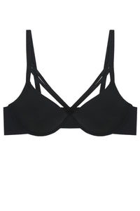 Caged Plunge Bra W/ Underwire
