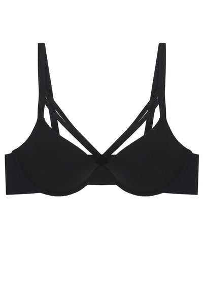 Caged Plunge Bra W/ Underwire