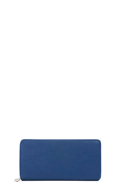 Fashion Solid Color Long Wallet