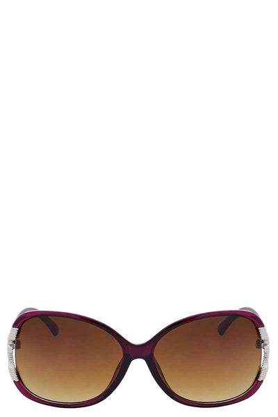 Polycarbonate Uv400 Butterfly Fashion Sunglasses