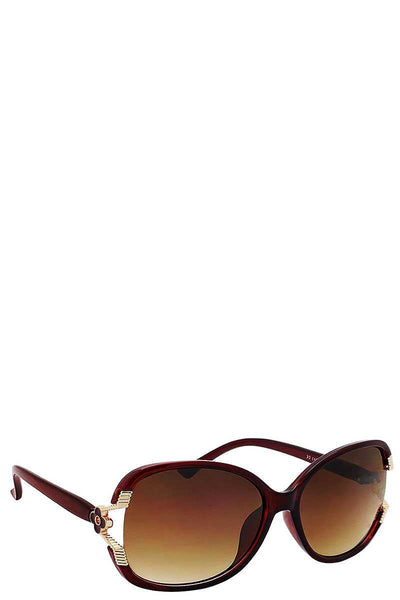 Polycarbonate Uv400 Butterfly Fashion Sunglasses