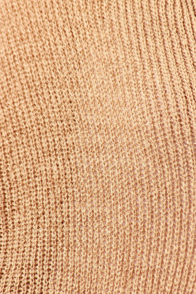 Solid Loose Knit, Open Cocoon Cardigan