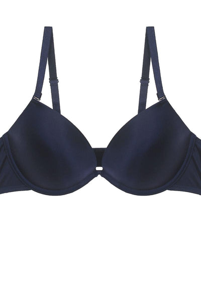 Shinny Push-up Plunge Bra