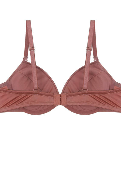 Shinny Push-up Plunge Bra