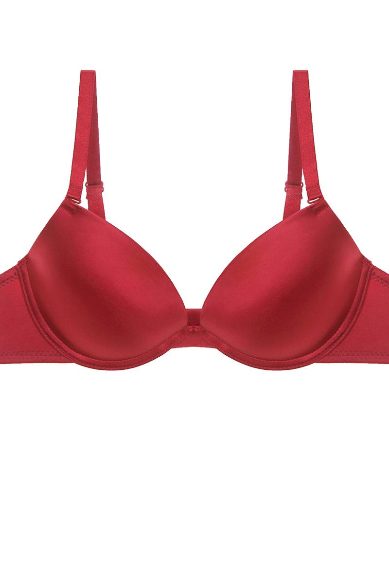 Shinny Push-up Plunge Bra