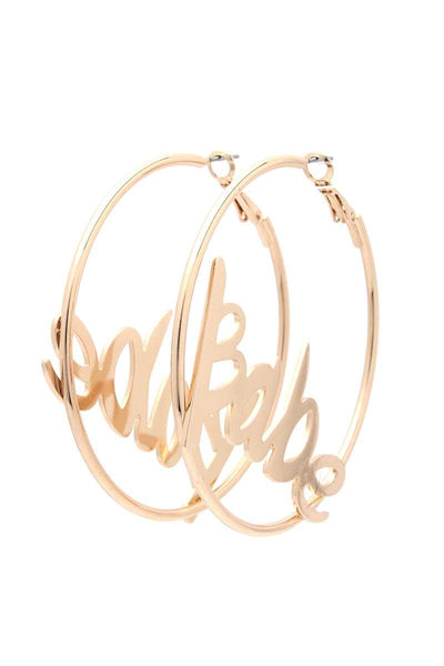 Babe Hoop Earring