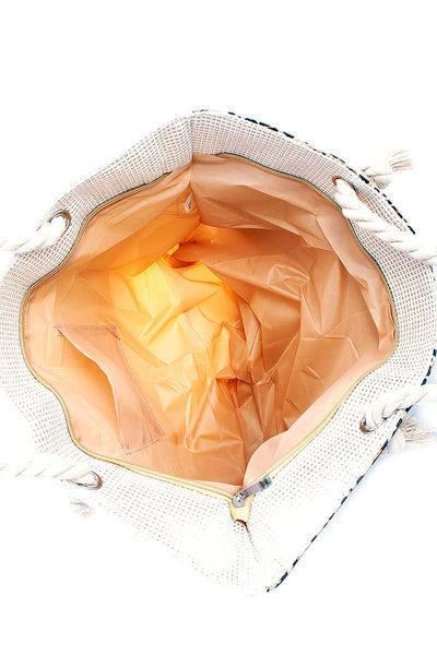 Holographic Leopard Print Tote Bag