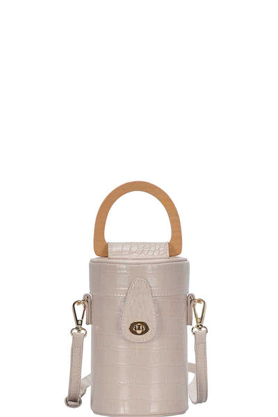 Fashion Cylindrical Cute Crossbody Bag With Long Strap