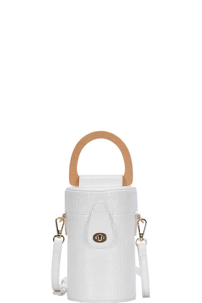 Fashion Cylindrical Cute Crossbody Bag With Long Strap