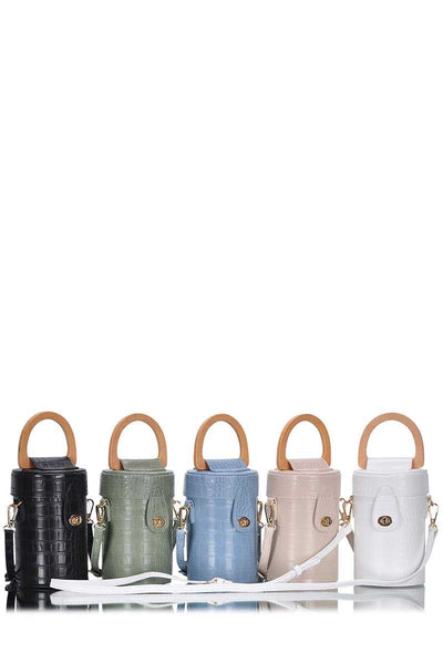 Fashion Cylindrical Cute Crossbody Bag With Long Strap