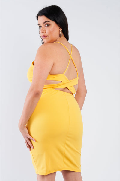 Plus Size Basic Bodycon Dress