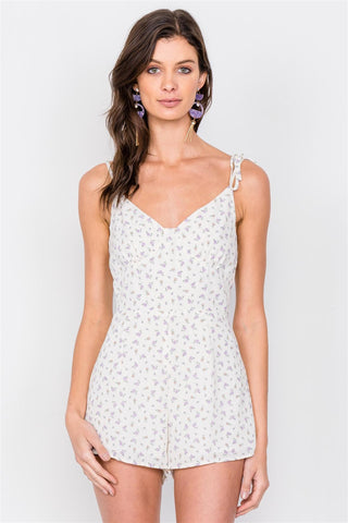 Boho Floral Mini Chic Casual Romper