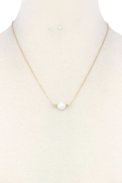 Pearl Charm Necklace