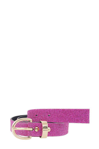 Fashion Leopard Rhinestone Belt