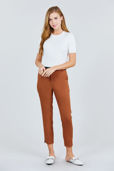 Classic Woven Pants W/belt