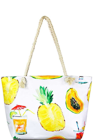 Summer Fruits Beach Bag