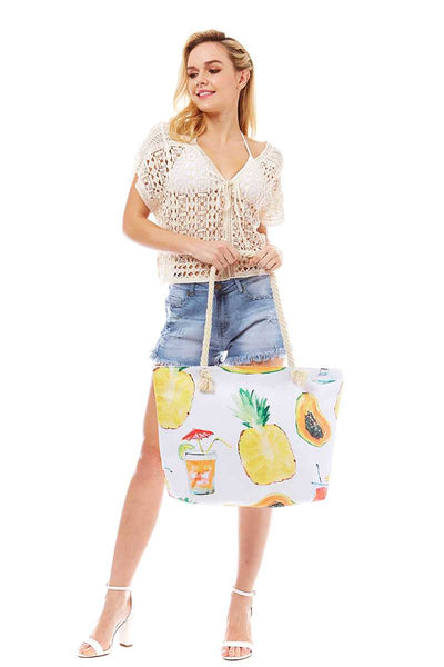 Summer Fruits Beach Bag