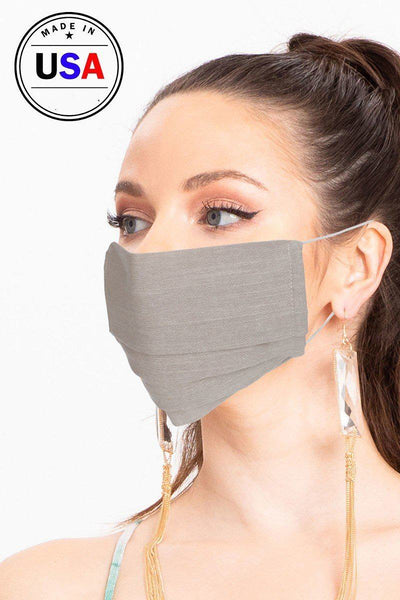 Made In Usa Unisex Fashionable, Reusable Washable, Cool Breathable Fabric Face Mask
