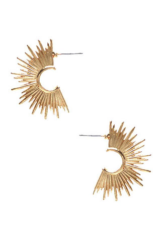 Metal Sparkle Earring
