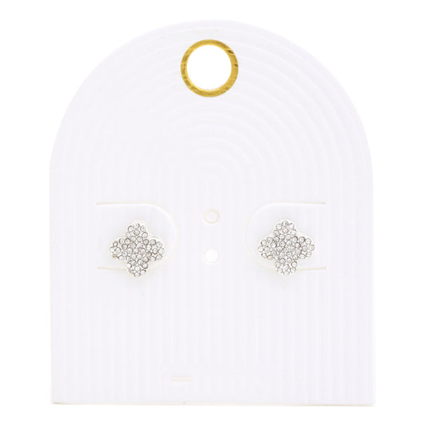 Dainty Moroccan Shape Post Earring